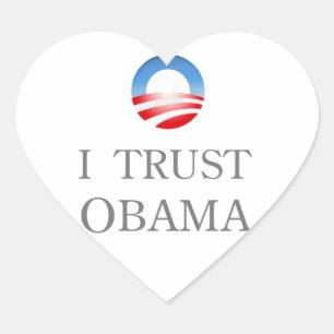 Eu confio a etiqueta de Obama
