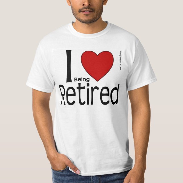 Eu Coração Ser Camisa Aposentada (Frente)