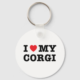 Eu Corto Meu Chaveiro de Corgi