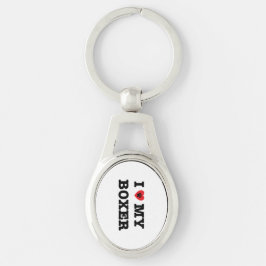 Eu Corto Meu Chaveiro de Metal Boxer