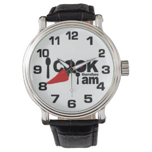 Eu cozinho-me conseqüentemente sou relógios