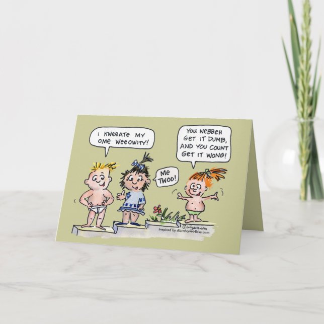 Eu Crio O Meu Cartão De Saudação De Realidade (Frente)