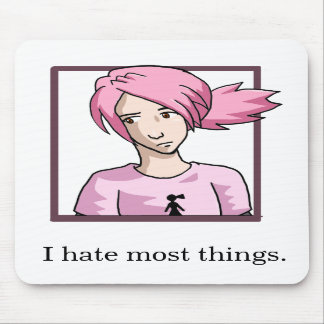 Eu deio a maioria de coisas Mousepad