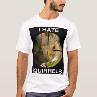 Eu deio esquilos - no espaço - camisa
