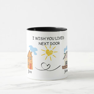 Eu desejo que você vivesse Caneca de café com nome