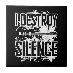 Eu Destruo Silence Bass Player Engraçado Música De