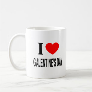 Eu ❤️ DIA DAS GALENTINAS CANECA DE CAFÉ Personaliz