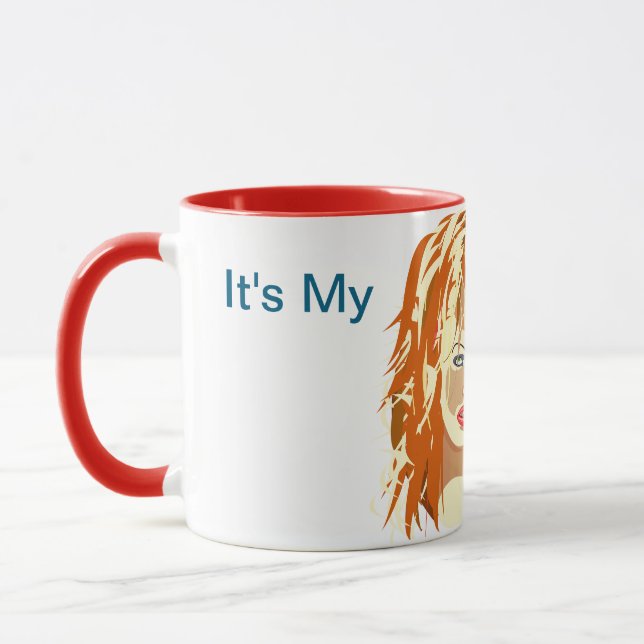 Eu disse caneca de café (Esquerda)