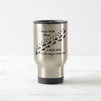 Eu do amante do cão nunca ando caneca de viagem