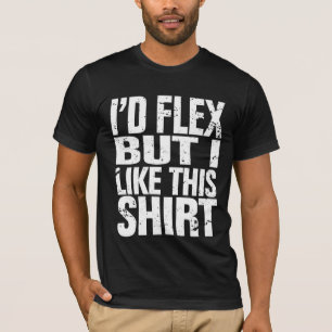 Eu dobraria, mas eu gosto desta camisa