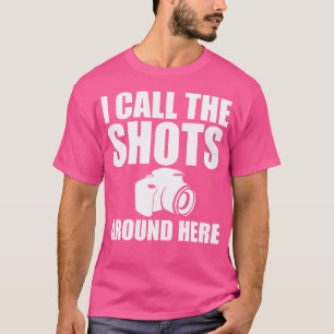 Eu Dou As Cartas Aqui Camiseta Divertida de Fotogr