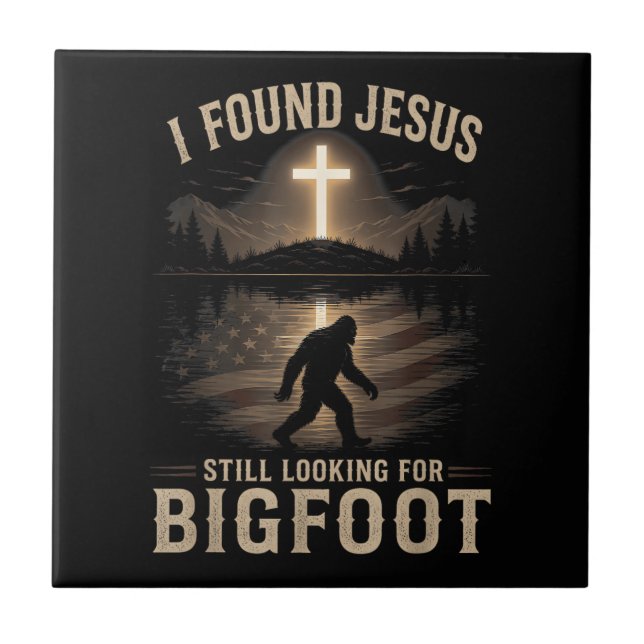 Eu Encontrei Jesus Ainda Procurando Pé Grande Fé D (Frente)