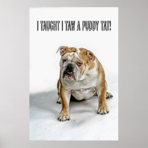 Eu ensinei a taw de I um poster puddy do tat