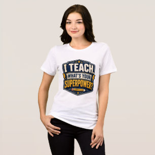 Eu Ensino Qual é Seu Superpoder Professor