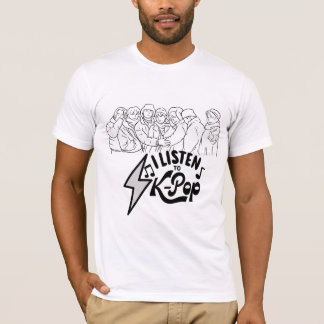Eu escuto a camisa do Pop K