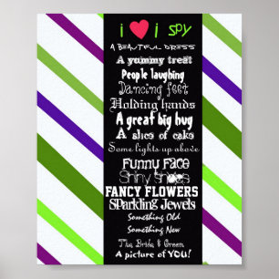 Eu espio o poster do casamento