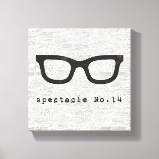 Eu espiono uma Canvas original de muro de arte nº  (Frente)