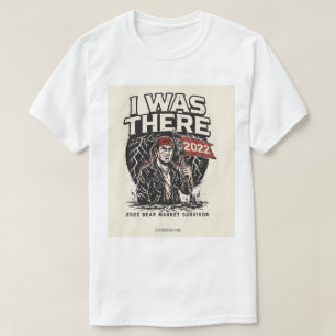 EU ESTAVA LÁ - Camiseta masculina Bitcoin
