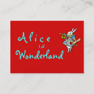 Eu estou atrasado! Cartões de visitas do ~