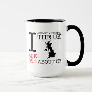 Eu estudei no exterior na caneca BRITÂNICA!
