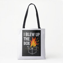 Eu explodi a Bolsa Tote