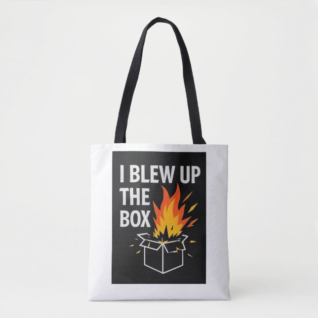 Eu explodi a Bolsa Tote (Frente)