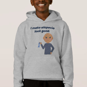"Eu faço a Alopecia parecer boa" com um bonitão