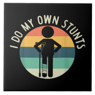 eu faço minhas próprias cenas de ação