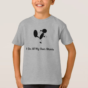 Eu faço toda minha própria camisa dos miúdos T