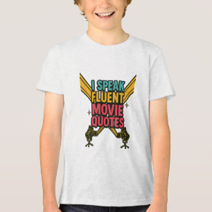 Eu Falo Citações de Filmes Fluentemente Arte Neon 