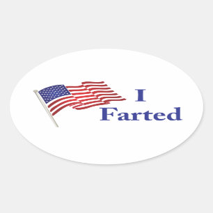 Eu Farted etiqueta