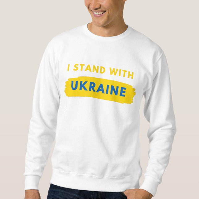 Eu Fico Com A Camisa Da Ucrânia (Frente)