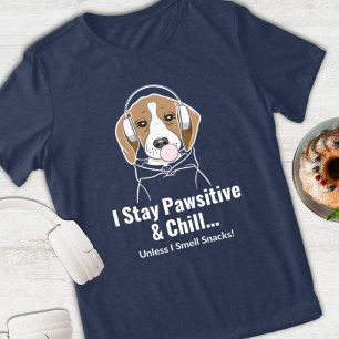 Eu fico pawsitivo e resfrio cachorro engraçado