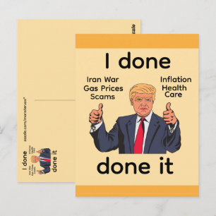 Eu Fiz Fiz Isto Cartão Postal