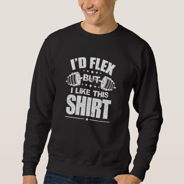 Eu Flex Mas Eu Gosto Desta Camisa De Construção De (Frente)
