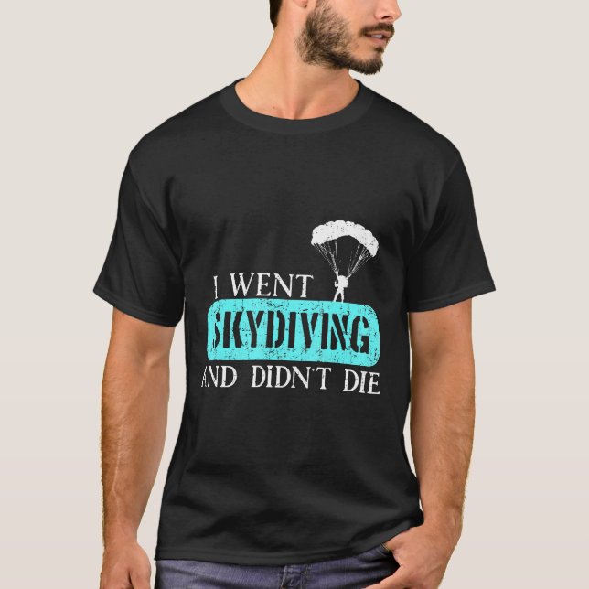 Eu Fui Paragliding E Não Morri Camisa Paraglismogi (Frente)