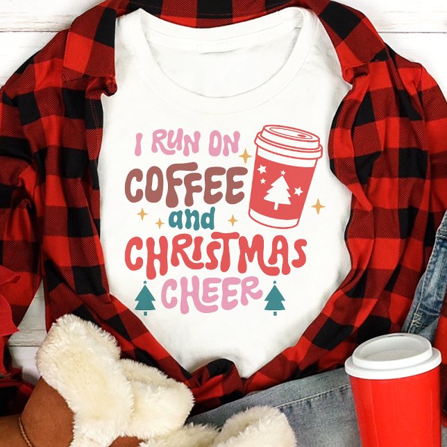Eu Funciono Com Café e Alegria de Natal (Criador carregado)