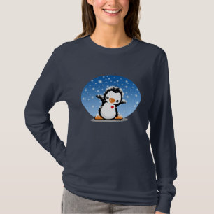 Eu gosto da camisa da neve