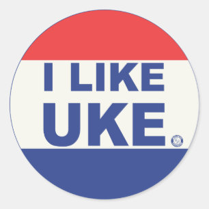 Eu gosto de adesivos UKE
