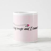 Eu Gosto de Canecas Grandes de Café Caneca