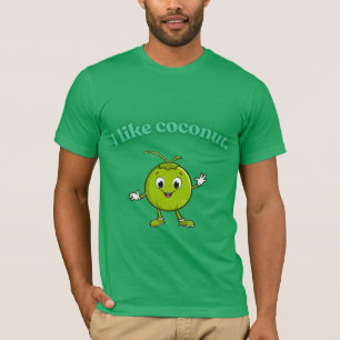 Eu Gosto de Coco - Camiseta Divertida de Coco de D