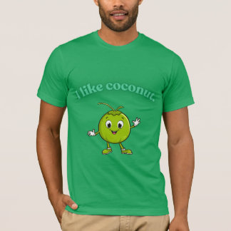 Eu Gosto de Coco - Camiseta Divertida de Coco de D