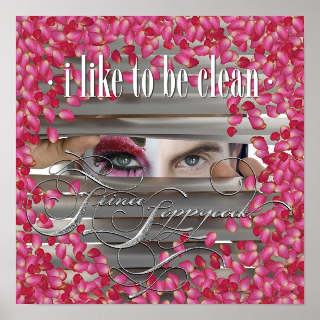 Eu gosto de ser Poster Limpo (Frente)