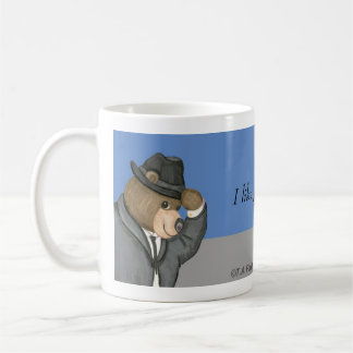Eu gosto de seu estilo! Caneca do urso de Fedora