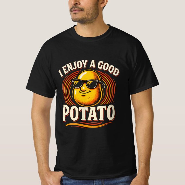 Eu Gosto De Uma Boa Camiseta De Batata, Presente D (Frente)
