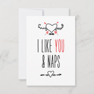 Eu gosto de você e Naps msg personalizada