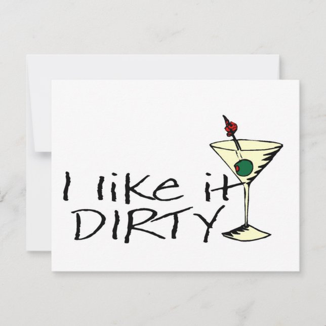 Eu Gosto Dirty Martini (Frente)