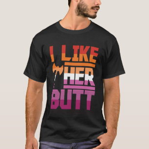 Eu gosto do Bumbum dela. Orgulho LGBT Pullover Hoo