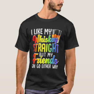Eu Gosto Do Meu Hetero De Uísque Camisa O Presente