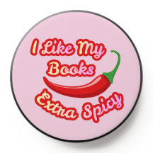Eu Gosto dos Meus Livros Extra Apimentados PopSock